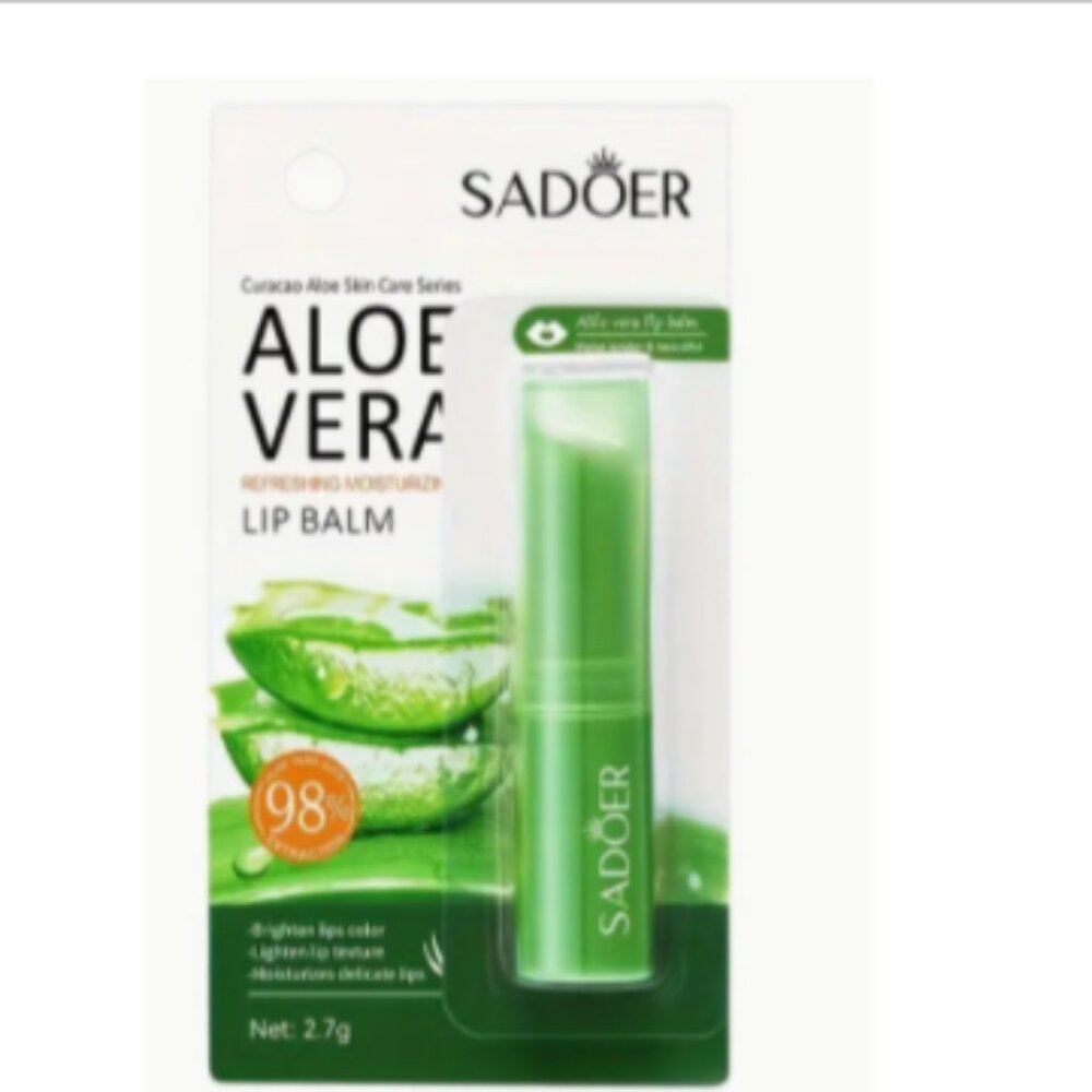 Sadoer lip balm with aloe Vera.